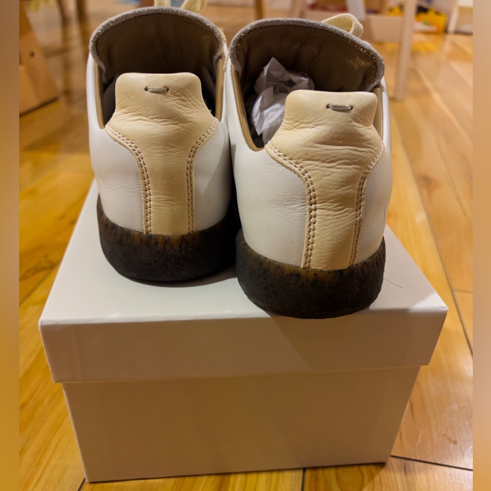 Maison Margiela Lace-up Sneakers Size 7 - Picture 4 of 5